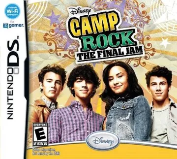 Camp Rock - The Final Jam (USA) (En,Fr,Es) (NDSi Enhanced) box cover front